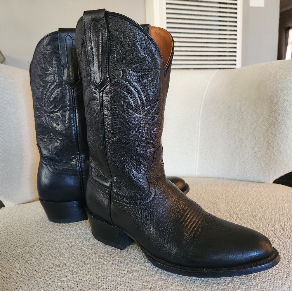 Cody James Leather Boots (worn once!)
